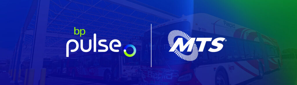 bp pulse and san diego mts logos displayed on blue and green background